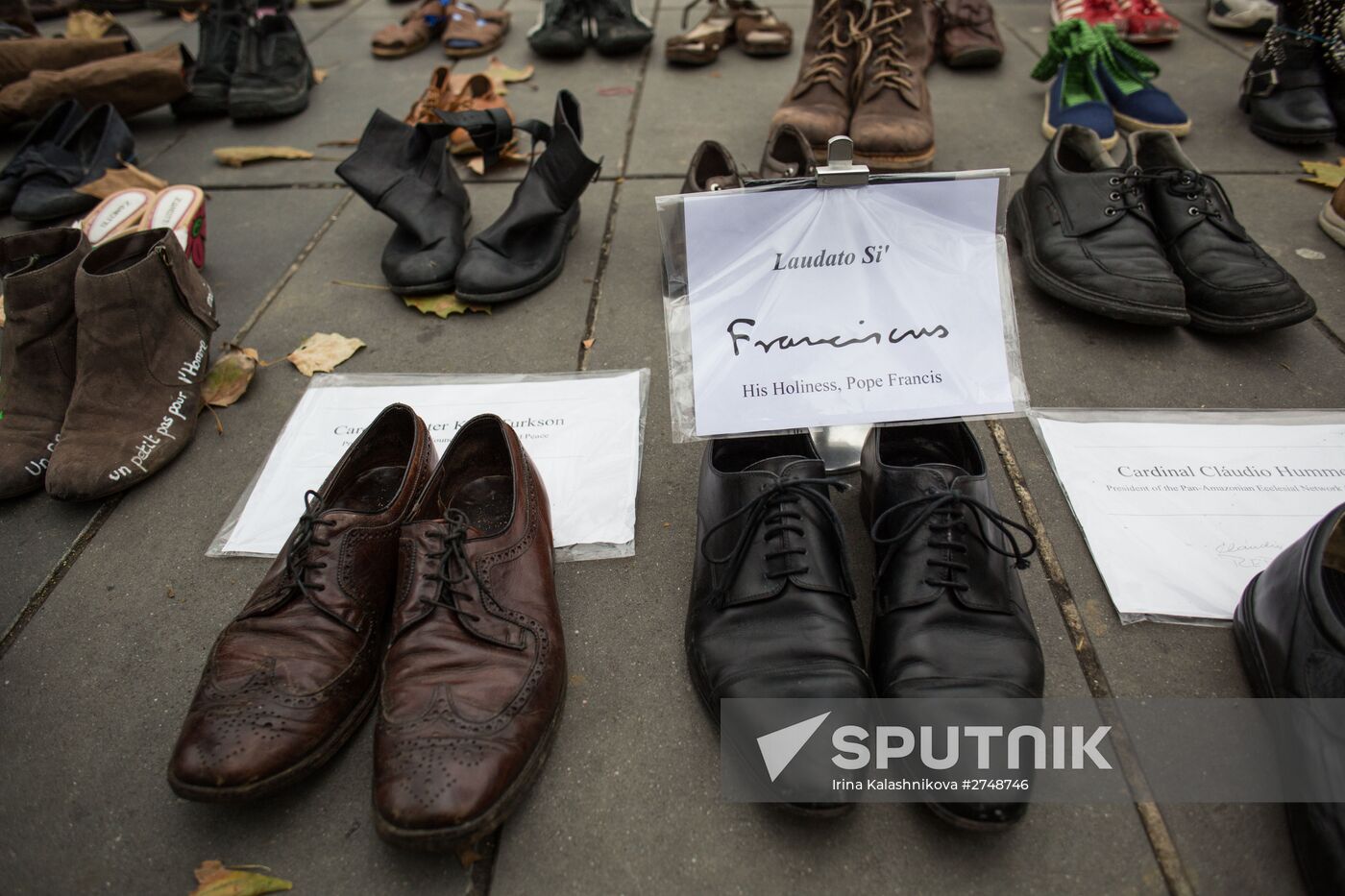 Unrest during environmental rallies in Paris