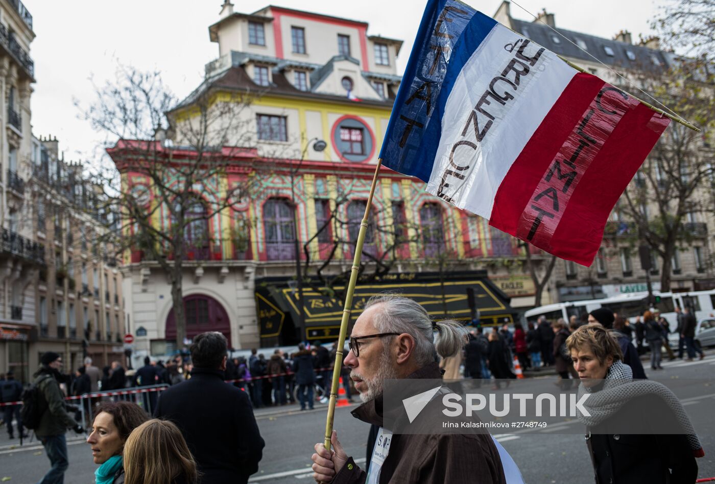 Unrest during environmental rallies in Paris
