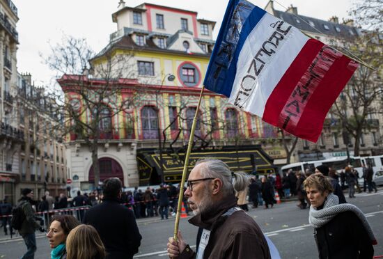 Unrest during environmental rallies in Paris