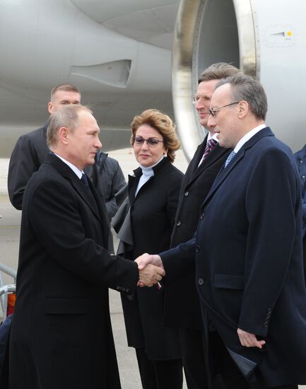 President Vladimir Putin visits French Republic