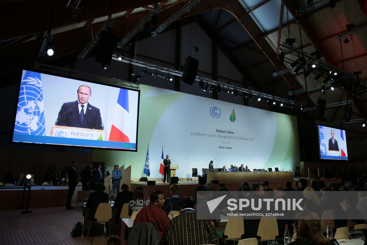 President Vladimir Putin visits French Republic