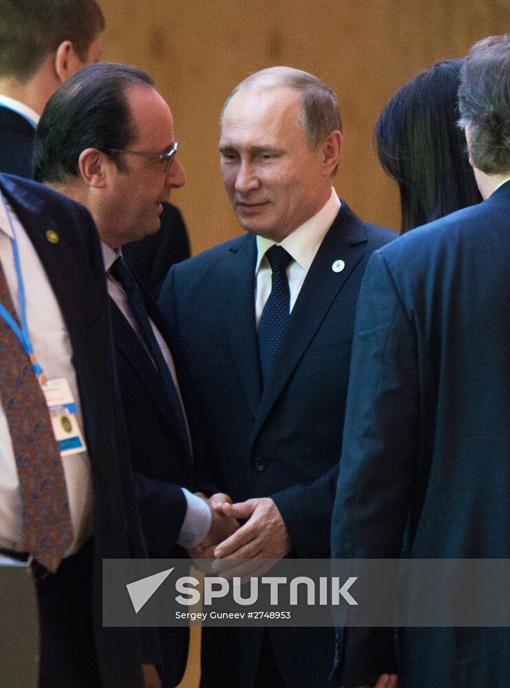 President Vladimir Putin visits French Republic
