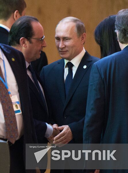 President Vladimir Putin visits French Republic
