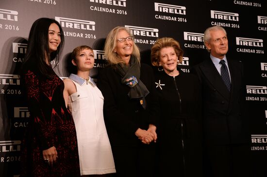 Presentation of Pirelli Calendar 2016