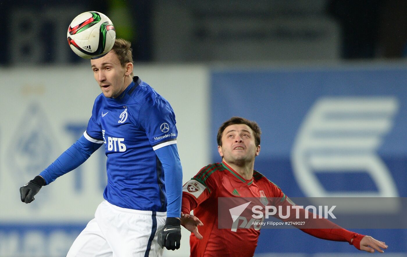 Russian Football Premier League. Dynamo vs. Lokomotiv