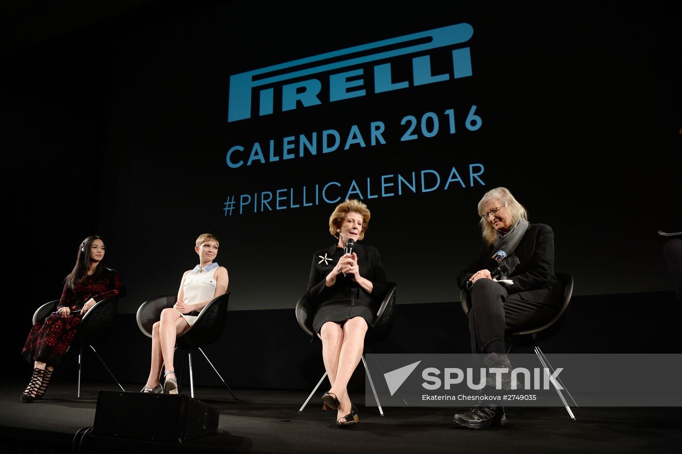 Presentation of Pirelli 2016 calendar