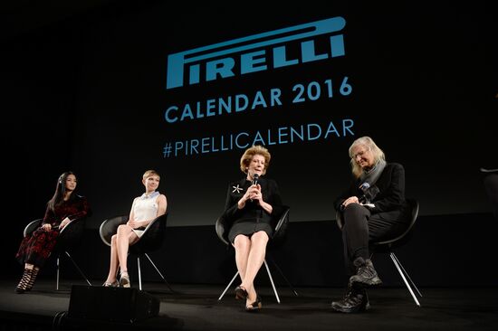 Presentation of Pirelli 2016 calendar