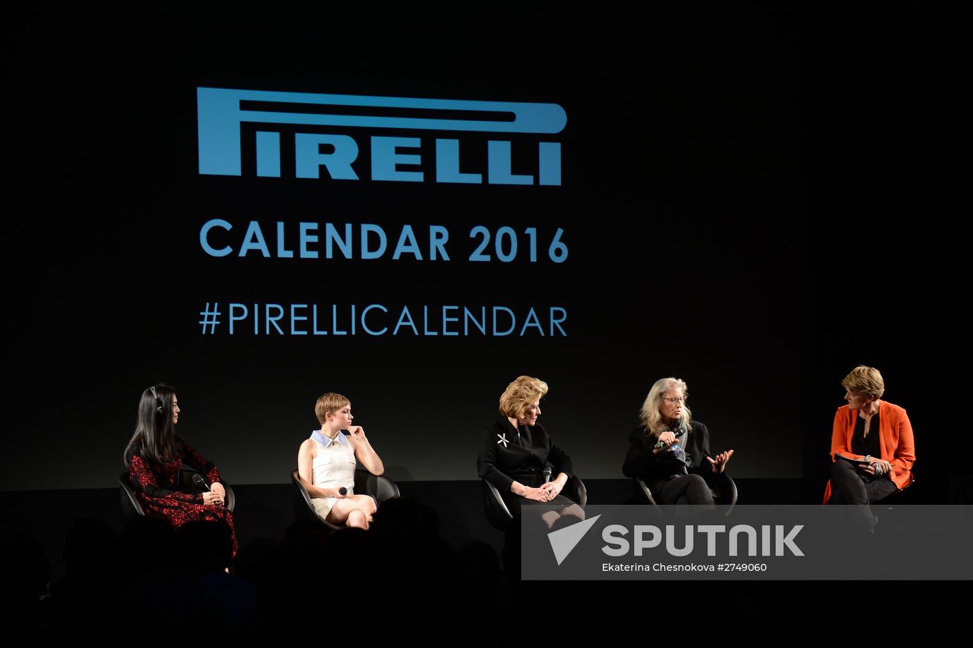 Presentation of Pirelli 2016 calendar