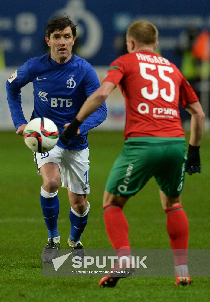 Russian Football Premier League. Dynamo vs. Lokomotiv