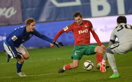 Russian Football Premier League. Dynamo vs. Lokomotiv