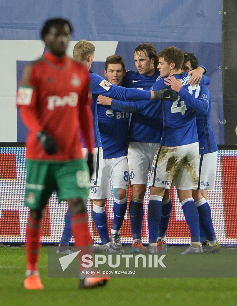 Russian Football Premier League. Dynamo vs. Lokomotiv