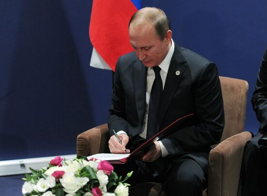 President Vladimir Putin visits French Republic