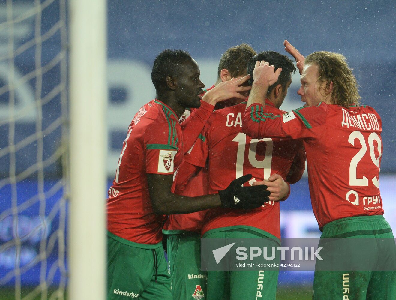 Russian Football Premier League. Dynamo vs. Lokomotiv
