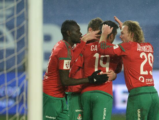 Russian Football Premier League. Dynamo vs. Lokomotiv