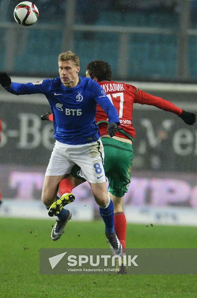 Russian Football Premier League. Dynamo vs. Lokomotiv