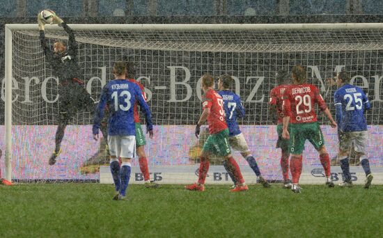 Russian Football Premier League. Dynamo vs. Lokomotiv