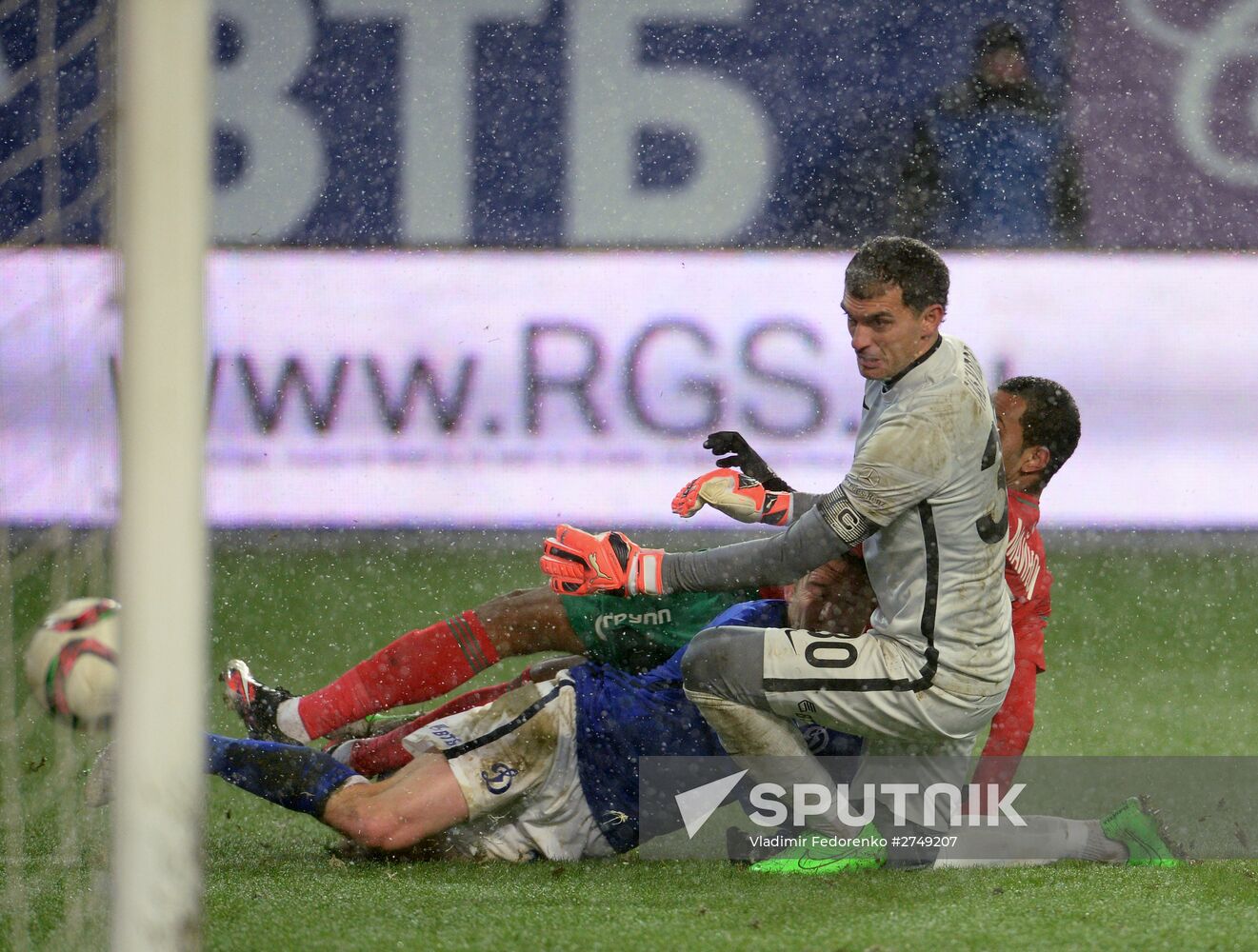 Russian Football Premier League. Dynamo vs. Lokomotiv