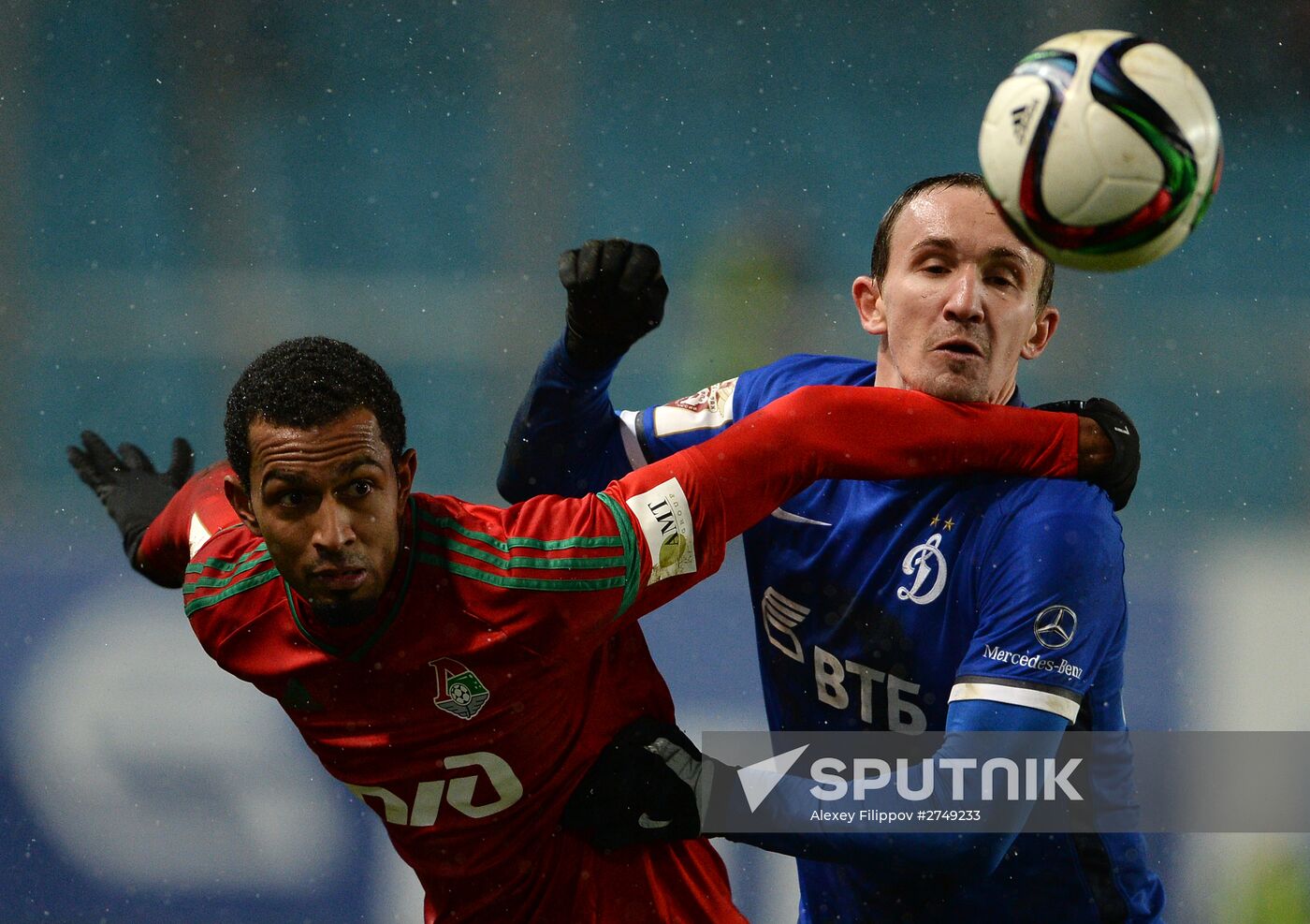 Russian Football Premier League. Dynamo vs. Lokomotiv