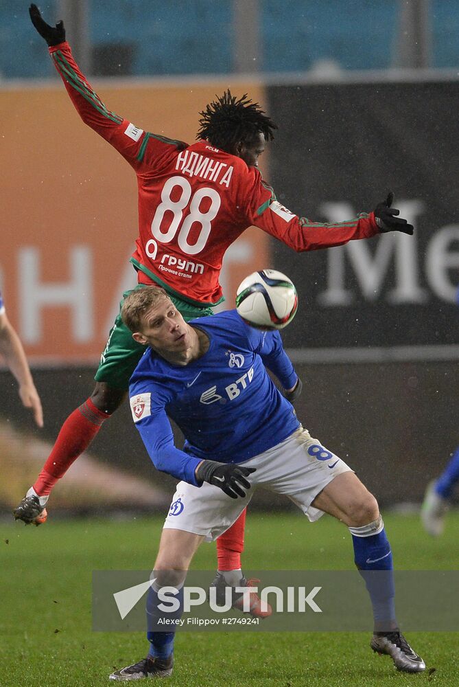 Russian Football Premier League. Dynamo vs. Lokomotiv
