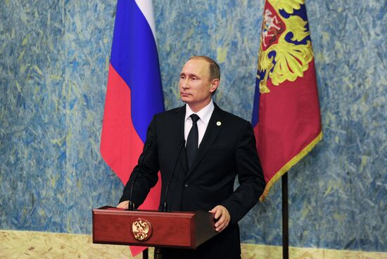President Vladimir Putin visits French Republic