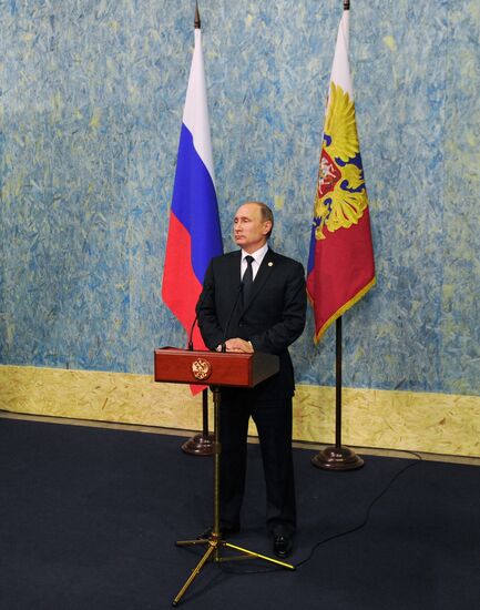 President Vladimir Putin visits French Republic