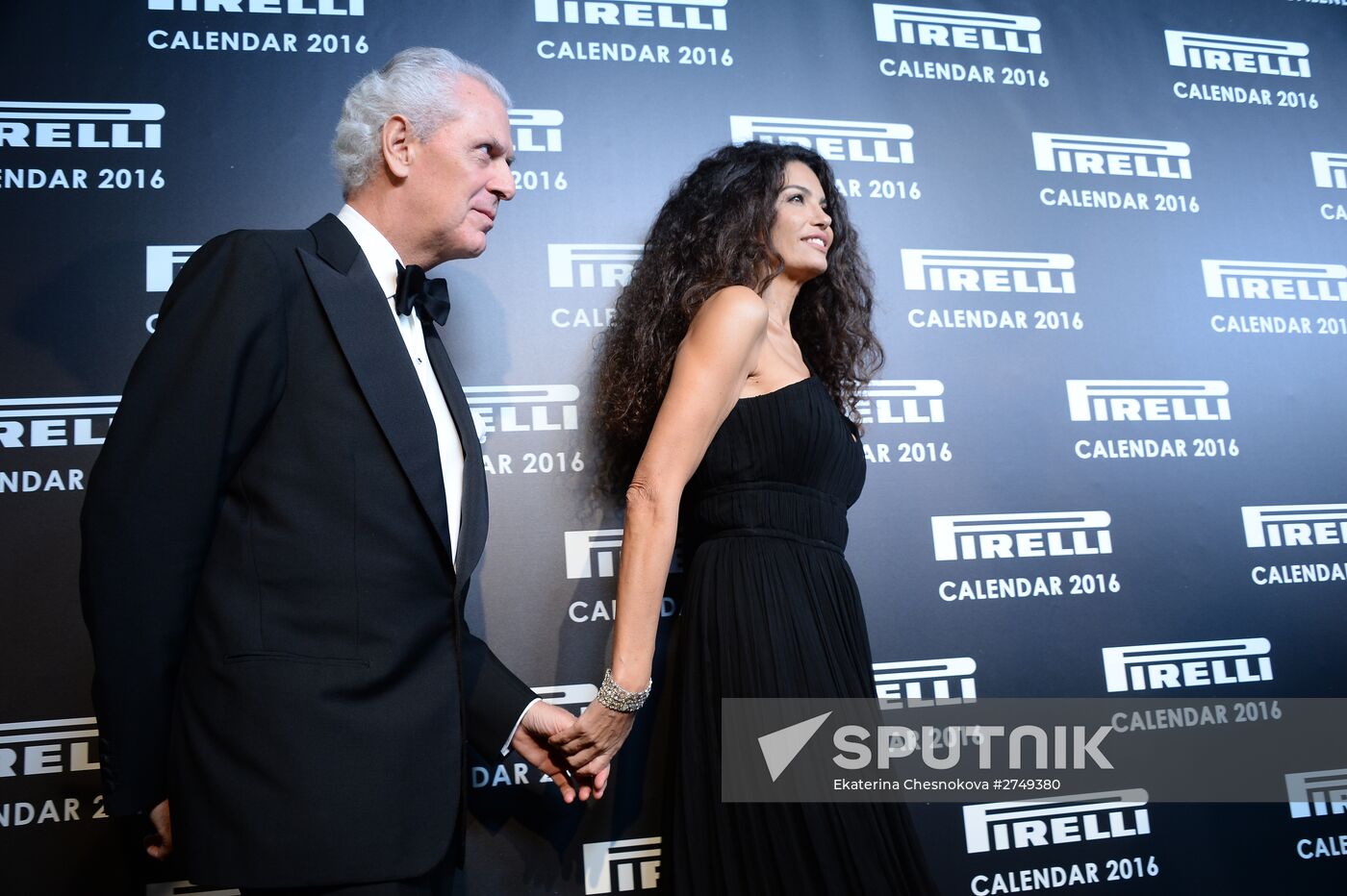 Presentation of Pirelli 2016 calendar