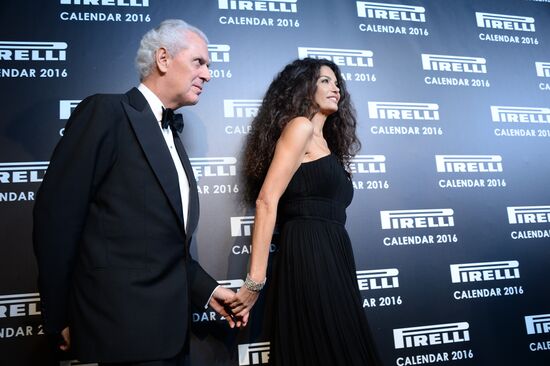 Presentation of Pirelli 2016 calendar