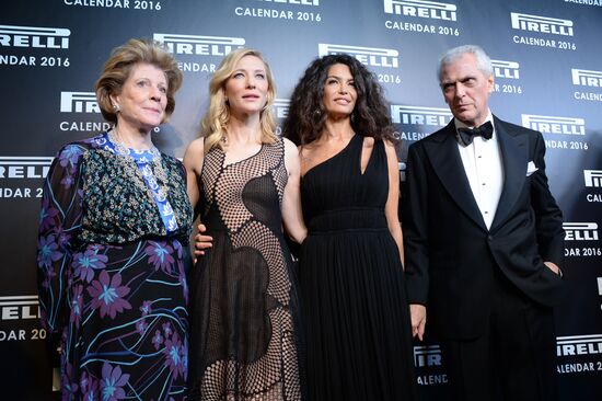 Presentation of Pirelli Calendar 2016