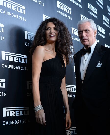 Presentation of Pirelli 2016 calendar