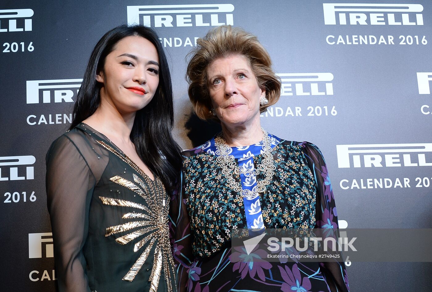 Presentation of Pirelli 2016 calendar