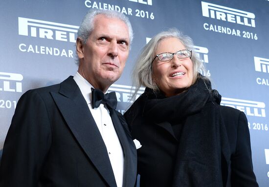 Presentation of Pirelli 2016 calendar