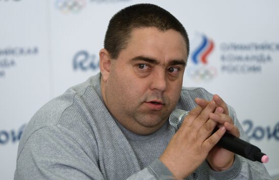News conference with Russian Weightlifting Federation