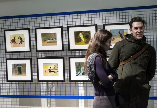 Opening of exhibition 'Unreal heroes. Artists and characters of Soyuzmultfilm'