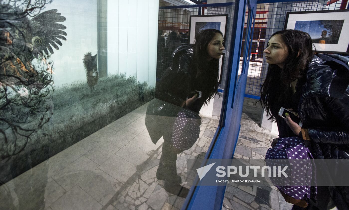 Opening of exhibition 'Unreal heroes. Artists and characters of Soyuzmultfilm'