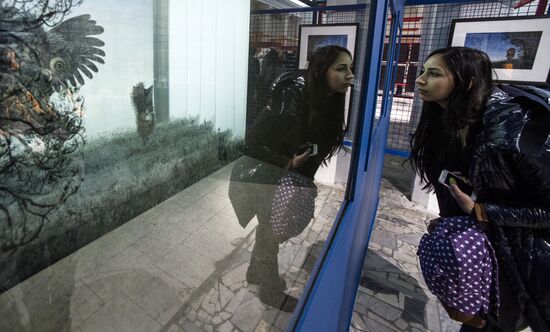 Opening of exhibition 'Unreal heroes. Artists and characters of Soyuzmultfilm'