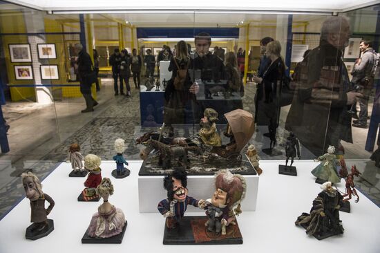 Opening of exhibition 'Unreal heroes. Artists and characters of Soyuzmultfilm'