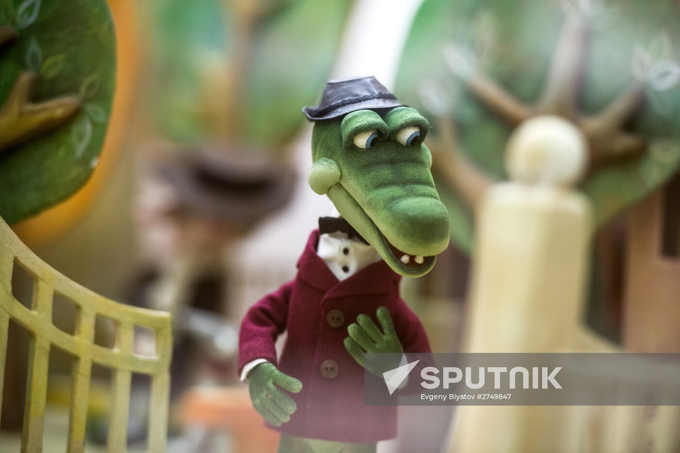 Opening of exhibition 'Unreal heroes. Artists and characters of Soyuzmultfilm'