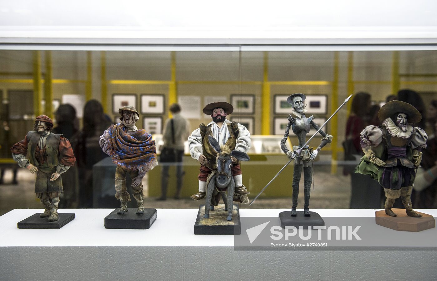 Opening of exhibition 'Unreal heroes. Artists and characters of Soyuzmultfilm'