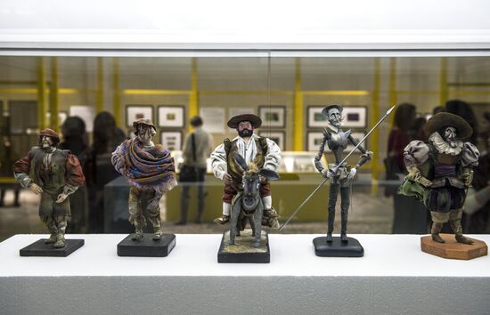 Opening of exhibition 'Unreal heroes. Artists and characters of Soyuzmultfilm'