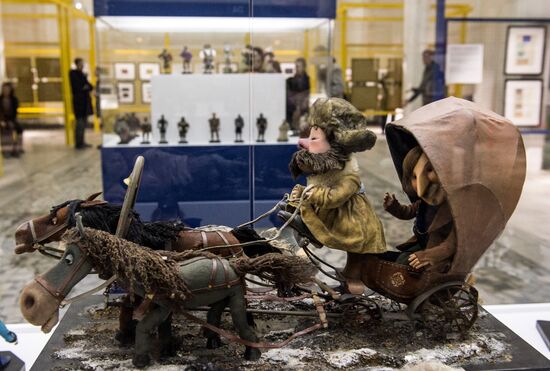 Opening of exhibition 'Unreal heroes. Artists and characters of Soyuzmultfilm'