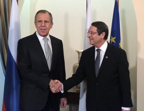 Russian Foreign Minister Sergei Lavrov's visit to Republic of Cyprus