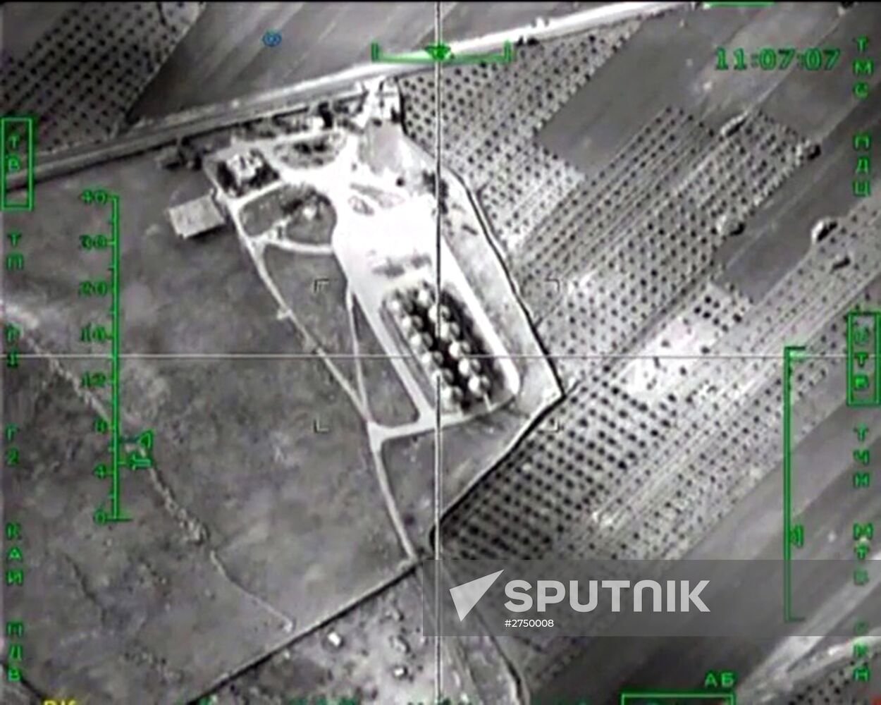 Russian Aerospace Forces conduct targeted air strikes on terrorists' oil storage facilities in Syria