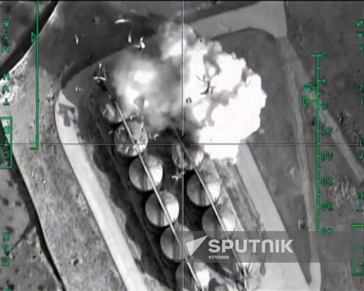 Russian Aerospace Forces conduct targeted air strikes on terrorists' oil storage facilities in Syria