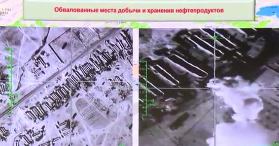 Briefing by Russian Defense Ministry in Moscow