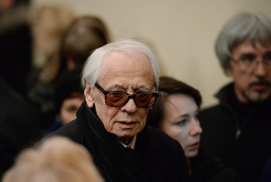 Farewell ceremony for film director Eldar Ryazanov