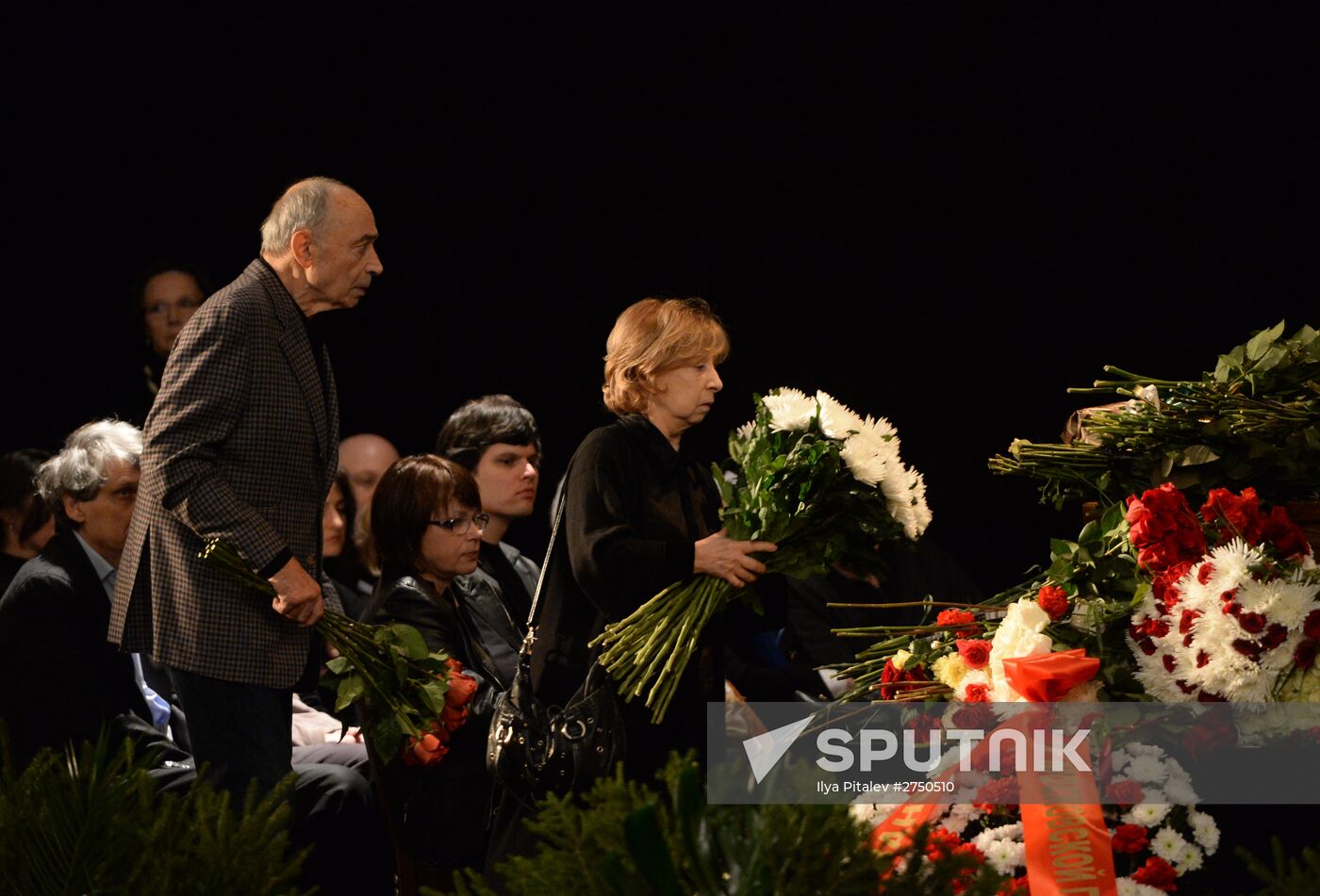 Farewell ceremony for film director Eldar Ryazanov
