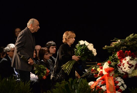Farewell ceremony for film director Eldar Ryazanov