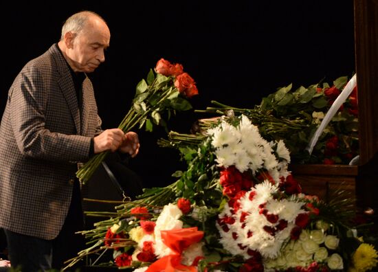 Farewell ceremony for film director Eldar Ryazanov