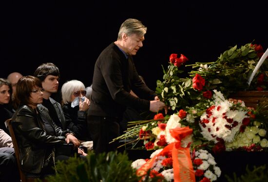 Farewell ceremony for film director Eldar Ryazanov