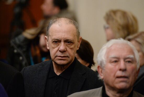 Farewell ceremony for film director Eldar Ryazanov